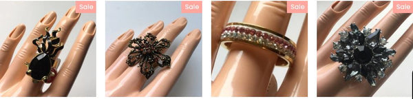 50% OFF FASHIONABLE ADJUSTABLE CHUNKY RINGS JEWELRY ACCESSORIES GIFT IDEAS