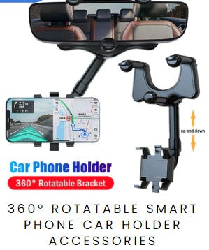 360° Rotatable Smart Phone Car Holder Accessories