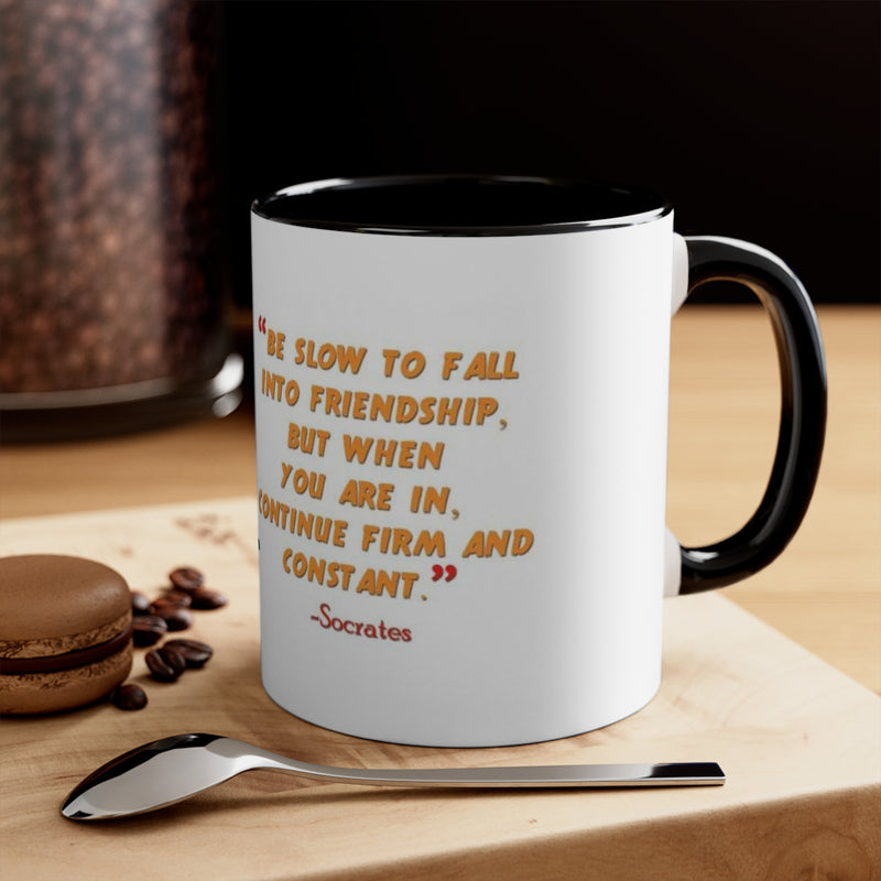 Accent Coffee Mug, 11oz Best Friends Friends For Life Friends For Keeps Friendships Best Of Friend Friend BFF Best Friend For Life Best Friend