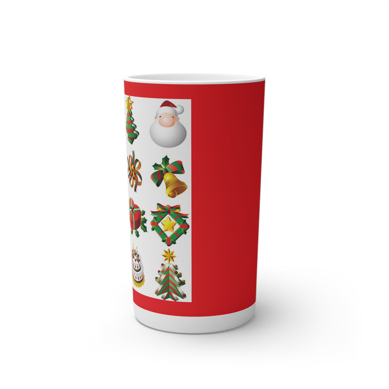 Conical Coffee Mugs (3oz, 8oz, 12oz) Christmas Mug Holiday Season Gift Giving Family Gathering Yuletides Season Family Gifts Christmas Day Cup