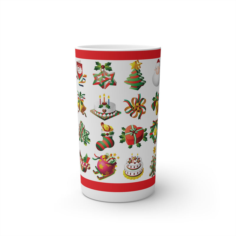 Conical Coffee Mugs (3oz, 8oz, 12oz) Christmas Mug Holiday Season Gift Giving Family Gathering Yuletides Season Family Gifts Christmas Day Cup