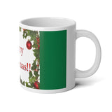 Jumbo Mug, 20oz Christmas Mug Holiday Season Gift Giving Family Gathering Yuletides Season Family Gifts Christmas Day Cup