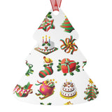 Metal Ornaments Decorations For Christmas Holiday Seasons Family Gathering Festive Season Gifts Gift Giving Yuletide Season