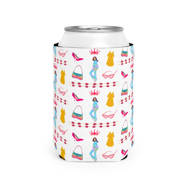 " Queen Things " Ladies Women Design Can Cooler Sleeve Portable Travel Drinkware