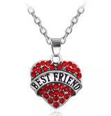 New Pink "Best Friend" Pendant Necklace.‎ Women's Ladies Fashion Accessories