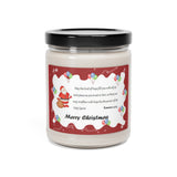 Scented Soy Candle, 9oz Christmas Scented Candle Holiday Season Gift Giving Family Gathering Yuletides Season Family Gifts Christmas Day Candle