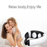 Electric Neck Massager Pulse Back 6 Modes Power Control Far Infrared Pain Relief Tool Health Care Relaxation