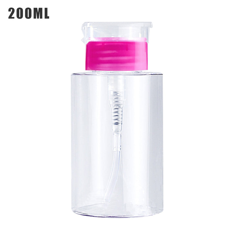 Gel Nail Remover Bottle Spray Empty Pump Dispenser Nail Cleanser Liquid Bottle 60/120Ml Polish Remover Bottle for Nails