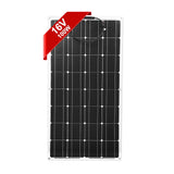 DOKIO 18V 16V 100W Flexible Solar Panels 300W Waterproof Monocrystalline Solar Panel Camping RV Home Charge 12V DFSP-100M