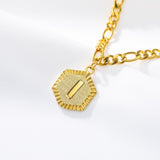 A-Z Initial Letter Anklets For Women Stainless Steel Anklet  21cm + 10cm Figaro Chain Summer Beach Accessories Jewelry Gift