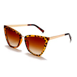 Oversized Cat eye Sunglasses Women Retro Cat Eye Brand Design Sun Glasses Women Luxury Vintage Glasses Mirror UV400 Oculos