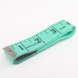 1pc 150cm/60 Body Measuring Ruler Sewing Tailor Tape Measure Soft Flat Sewing Ruler Meter Sewing Measuring Tape Random Color