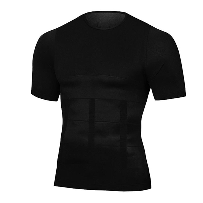 Classic Men Body Toning T-Shirt Slimming Body Shaper Corrective Posture Belly Control Compression Man Modeling Underwear Corset