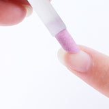 1PC Portable Quartz Grinding Pen Nail Cuticle scissors Dead Skin Remover Nail Polish Manicure Stick Nail Files accessories tool