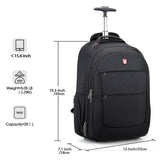 OIWAS Travel Bag on Wheels Men&#39;s Trolley Backpack Business Large Capacity Gym Sport Bags Travel Luggage Sets For Women Teens