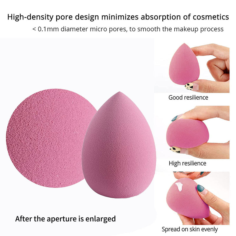 3/4pcs Makeup Sponge Blender Beauty Egg Cosmetic Puff Foundation Sponges Powder Puffs Women Make Up Accessories Beauty Tools