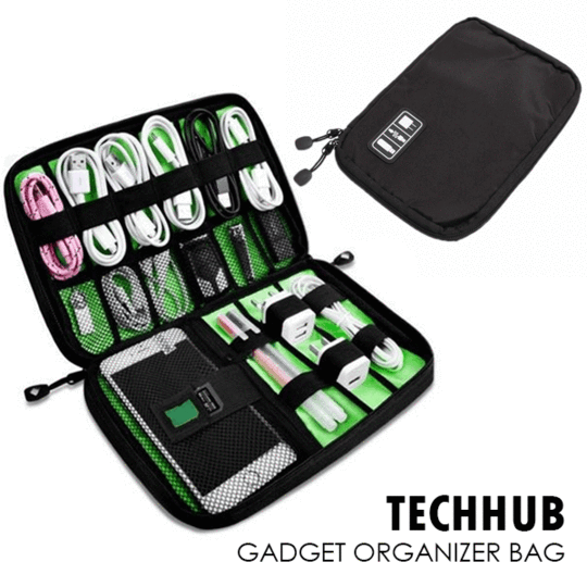 Gadget Organizer Bag Great Organizer for Office Use and Traveling, and Keep Your Important Devices in Reach.