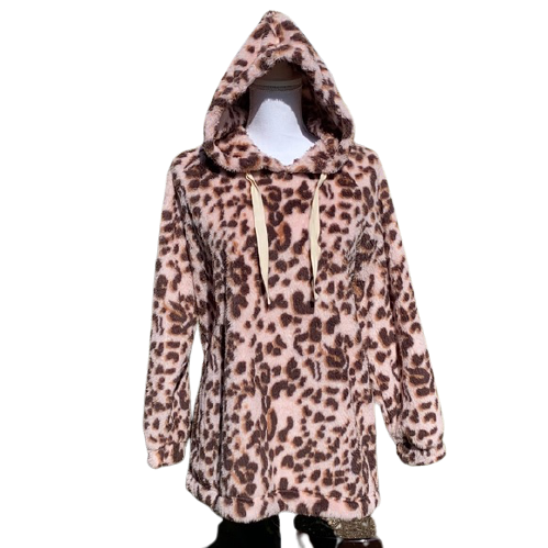 50% OFF Animal Print Hoodie Jacket Winter Fall. Size XL Soft Women's Ladies Fashion