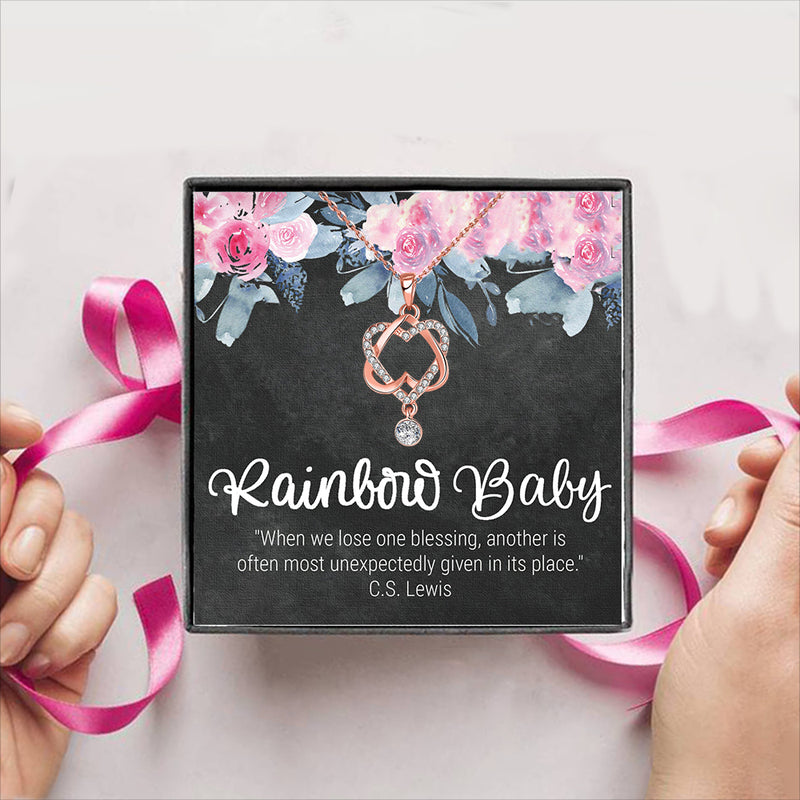 50% OFF " Rainbow Baby " Gift Box + Necklace (Options to choose from)