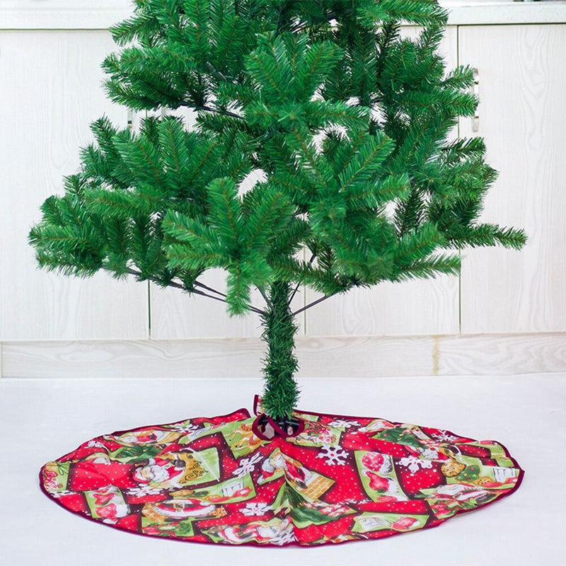 3pcs Christmas Tree Skirt Home Decoration