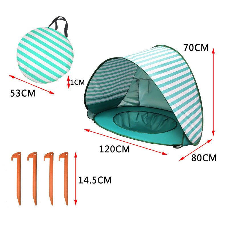 Waterproof with UV Protection Baby Beach Tent