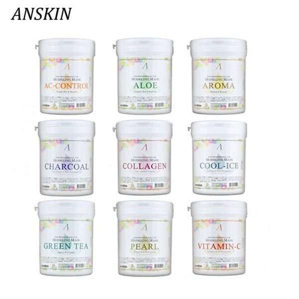 Pre-order ANSKIN Modeling Mask Powder 240g Mask Powder Premier Cool-Ice Firming Anti wrinkle Skin Peel Off Modeling Powder Beauty  Korea Cosmetics