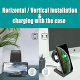 3 in1 Multifunctional Wireless Charger Stand for iPhone