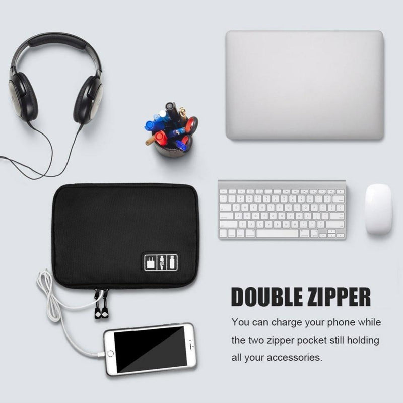 Gadget Organizer Bag Great Organizer for Office Use and Traveling, and Keep Your Important Devices in Reach.
