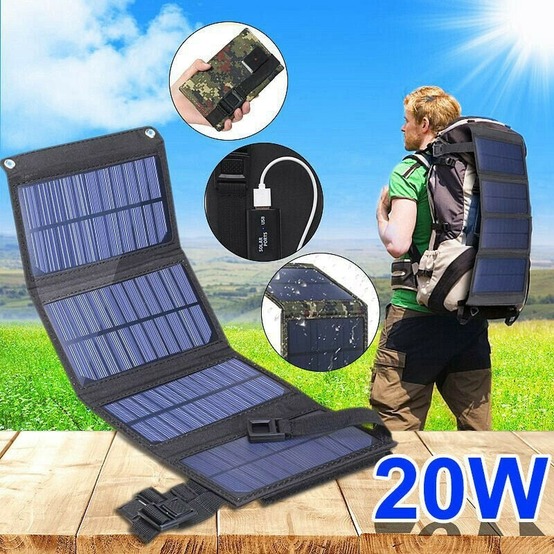 High-Quality Materials, Environmentally Friendly, Durable Waterproof 5V Foldable Solar Panel