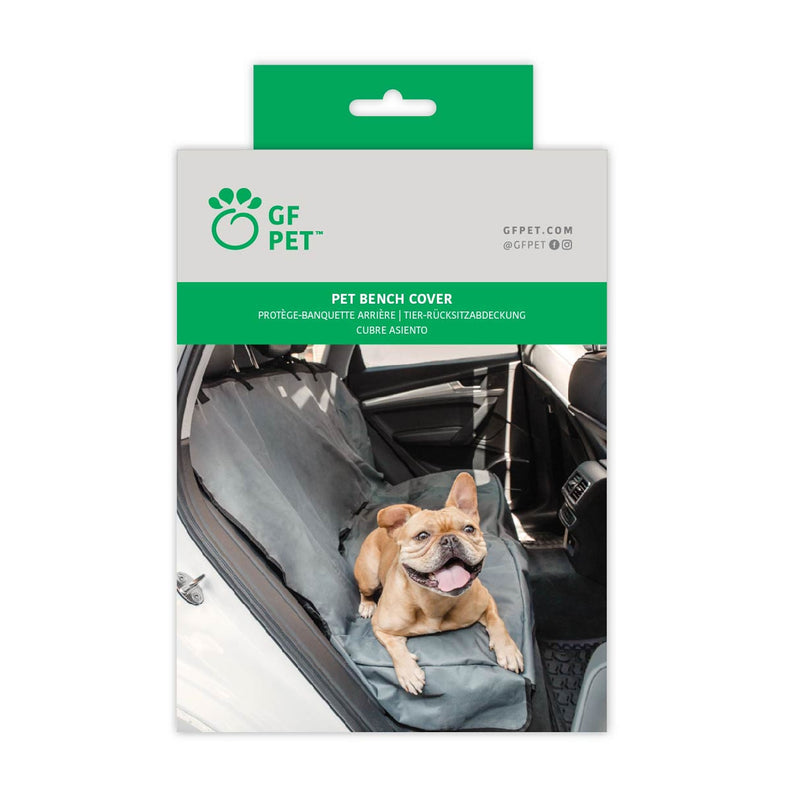 The waterproof bench cover to take your pet everywhere in the car with you.