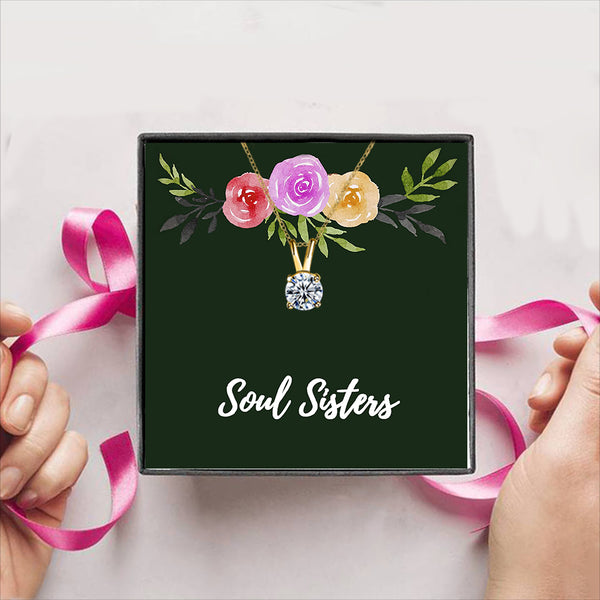 50% OFF " Soul Sisters " Gift Box + Necklace (Options to choose from)