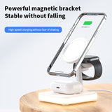 25W Magnetic Wireless Charger Stand Perfect Charging Solution for your iPhone and Apple iWatch