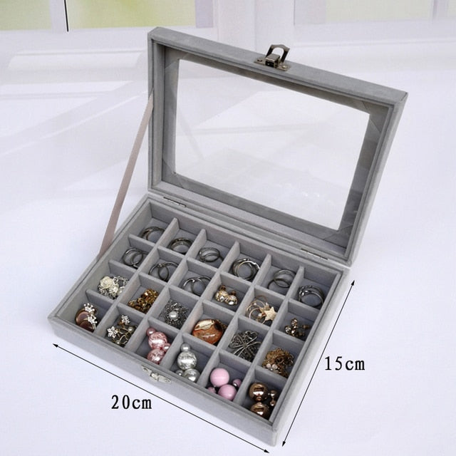 Velvet Jewelry Organizer perfect for storing and displaying your favorite jewelry pieces.