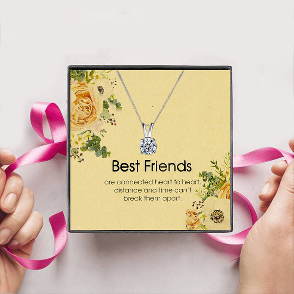 50% OFF " Best Friends " Gift Box + Necklace (Options to choose from)