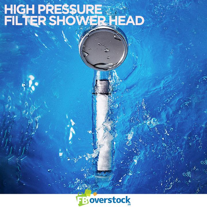 3pcs High Pressure Water Saving Shower Head