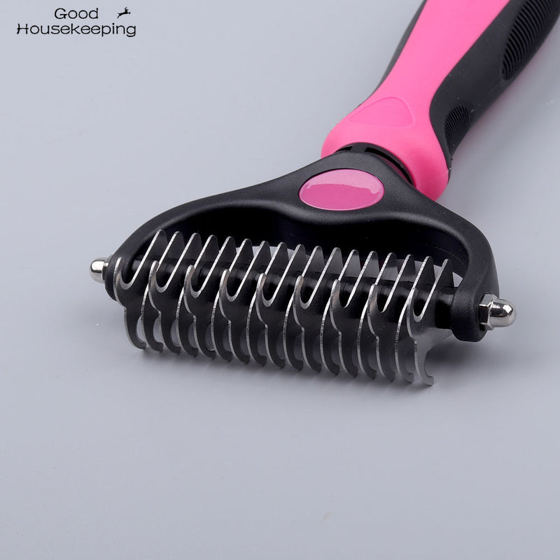 3pcs Double-Sided Comb Pet Groomer Easy and Painless Way To Remove Knots and Tangles from your pet's fur