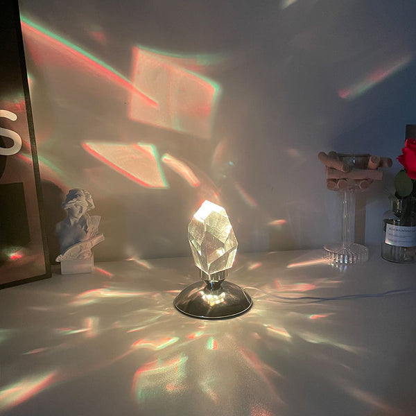 LED Crystal Night Lamp