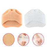 1pair Silicone Soft Pads High Heel Gel Insoles Breathable Health Care Shoe Insole Insert Shoes Accessories