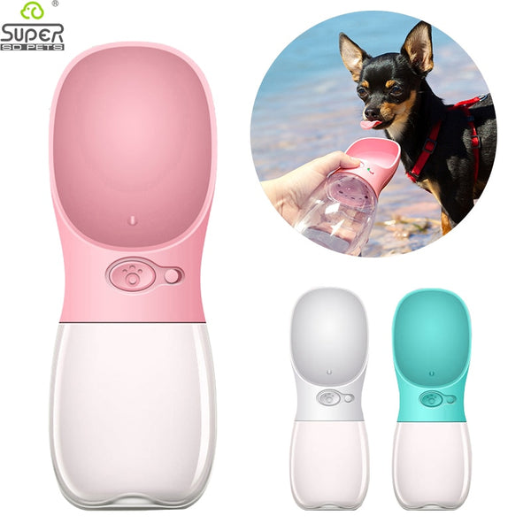 350/550ML Portable Pet Dog Water Bottle For Small Large Dogs Travel Puppy Cat Drinking Bowl Bulldog Water Dispenser Feeder