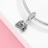 Hot 925 Sterling Silver Love Heart Hat Charm Sparkling CZ Fine Beads fit Original Pandora Bracelets Women Jewelry Making - Findsbyjune.com