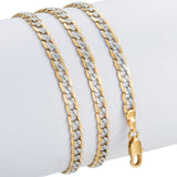 Trendsmax Gold Color Chain Necklace For Men Women Cuban Link Chain Male Necklace Fashion Men's Jewelry