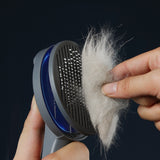 Cat Comb Brush Pet Hair Removes Comb For Cat Dog Pet Grooming Hair Cleaner Cleaning Pet Dog Cat Supplies Self Cleaning Cat Brush