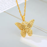 Vintage Butterfly Necklace For Women  Stainless Steel Blade Snake Chains Aesthetic Charms Choker Women jewelry Gift