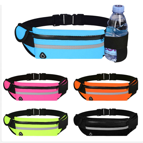 3pcs Portable  Waterproof  Waist Bag