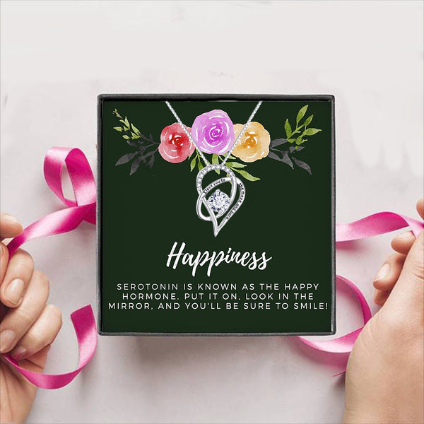 50% OFF " Happiness " Gift Box + Necklace (Options to choose from)