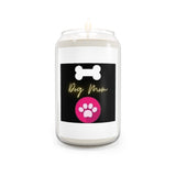 " Dog Mom " Design Scented Candle, 13.75oz Holiday Gift Birthday Gift Comfort Spice Scent, Sea Breeze Scent, Vanilla Bean Scent Home Decor