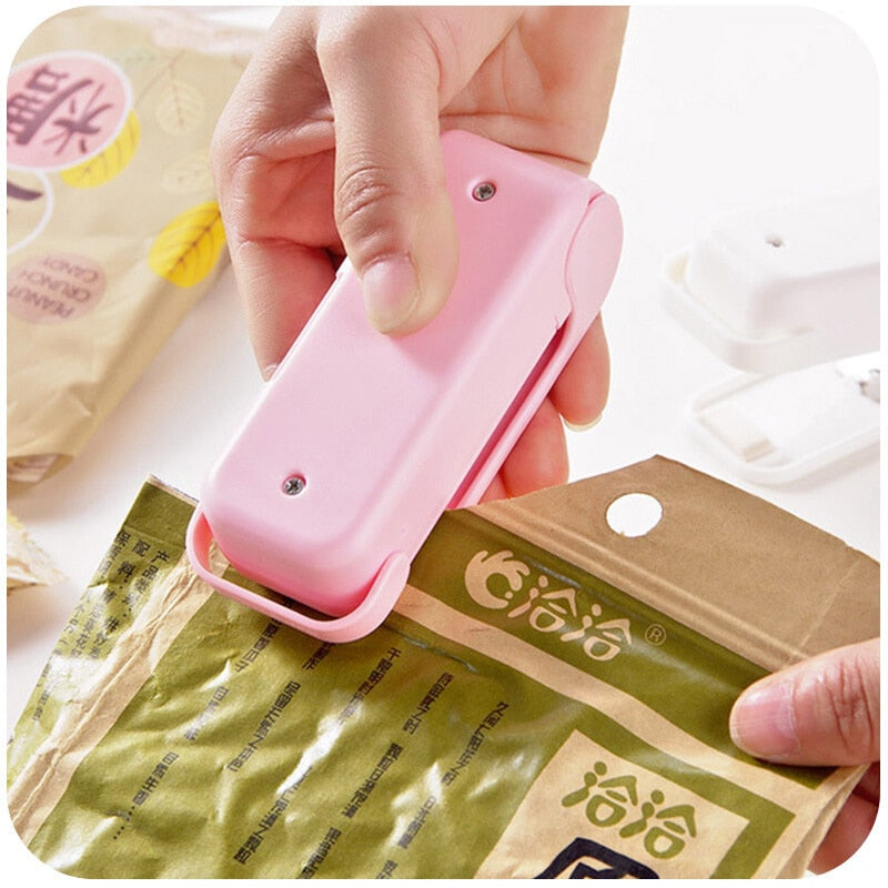 3pcs Food Bag Sealing Machine Essential Tool for Keeping your Food Fresh.