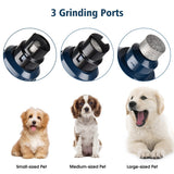 Professional Electric Pet Nail Grinder Comfortable Pet Claw Grinding.