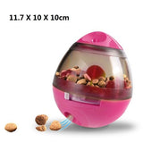 Interactive Pet Food Dispenser Dome-Shaped Toy