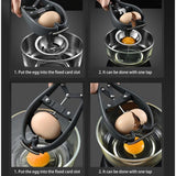 Stainless Steel Egg Cracker and Separator Durable and Long Lasting Kitchen Tools